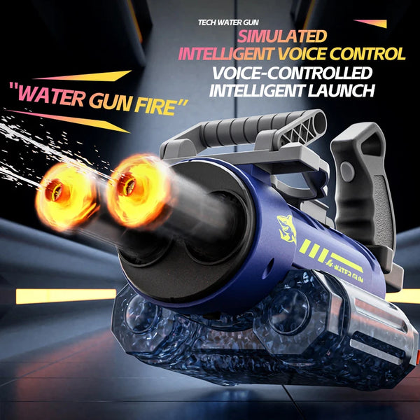 Electric Water Blaster – Dual Nozzle Rapid-Fire Water Gun