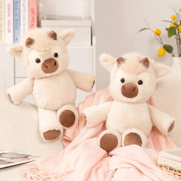 Adorable Highland Cattle Plush Toy