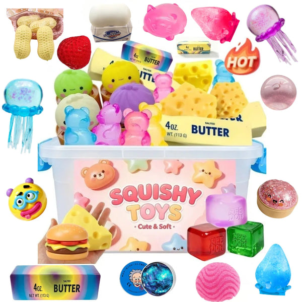 Cheese Squeeze Toys