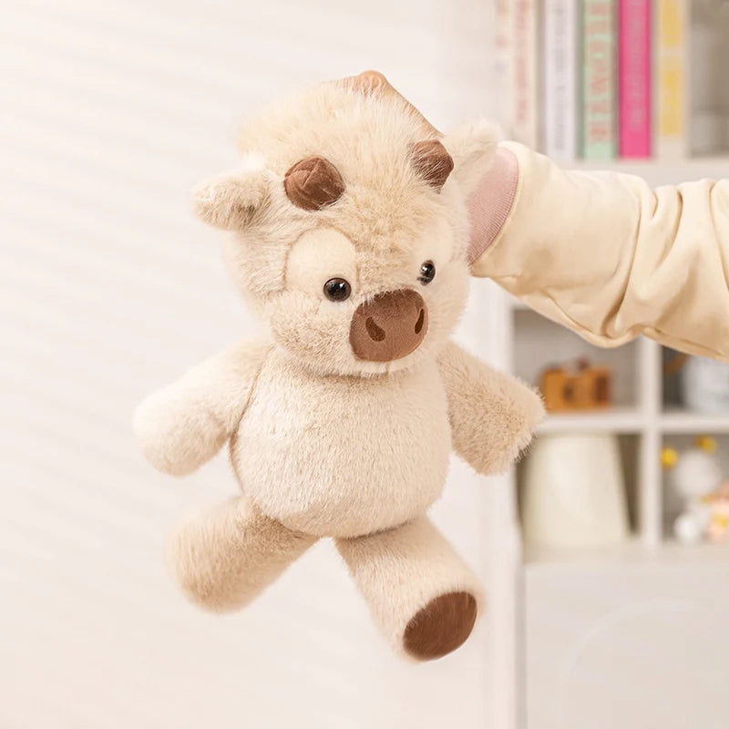 Adorable Highland Cattle Plush Toy
