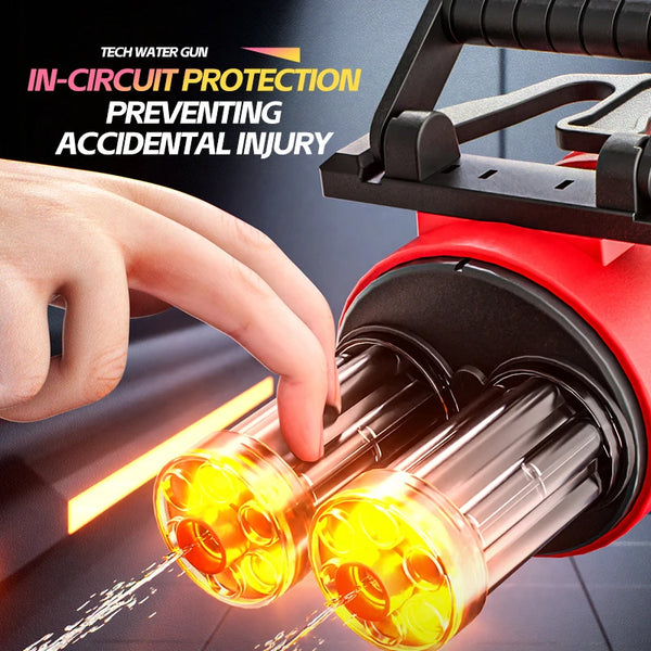 Electric Water Blaster – Dual Nozzle Rapid-Fire Water Gun