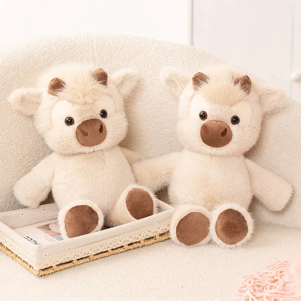 Adorable Highland Cattle Plush Toy