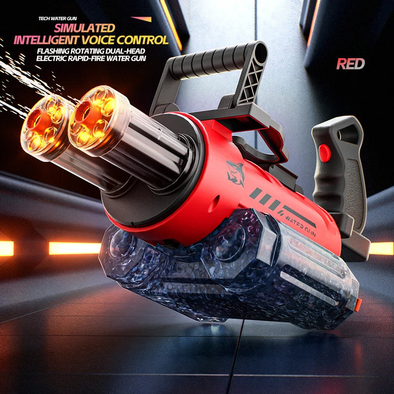 Electric Water Blaster – Dual Nozzle Rapid-Fire Water Gun